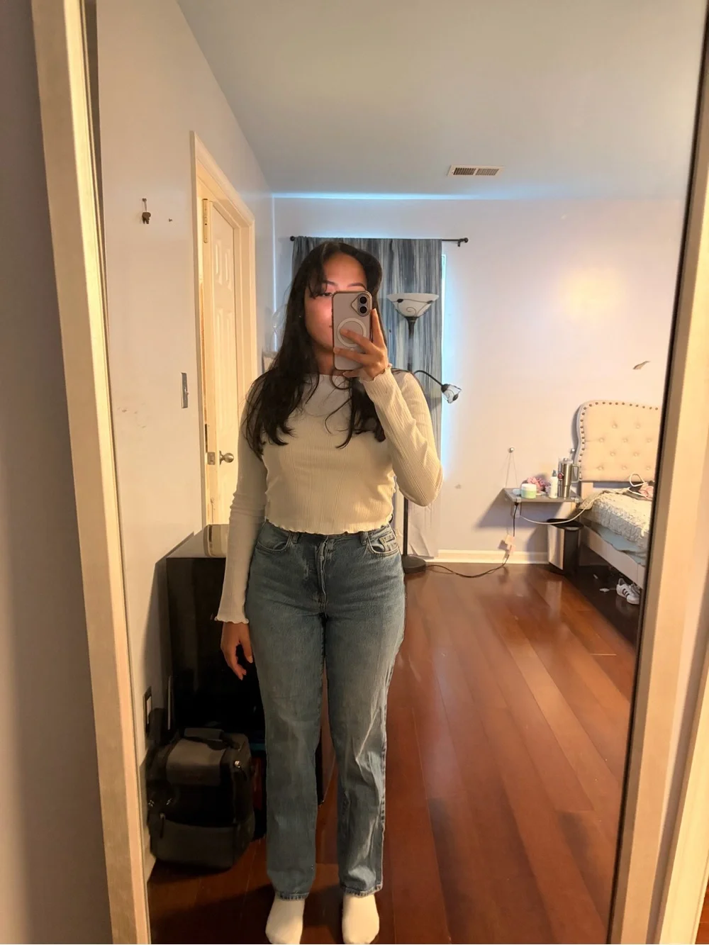 PacSun Light Blue Button-Fly Denim Jeans - Picture 1 of 7